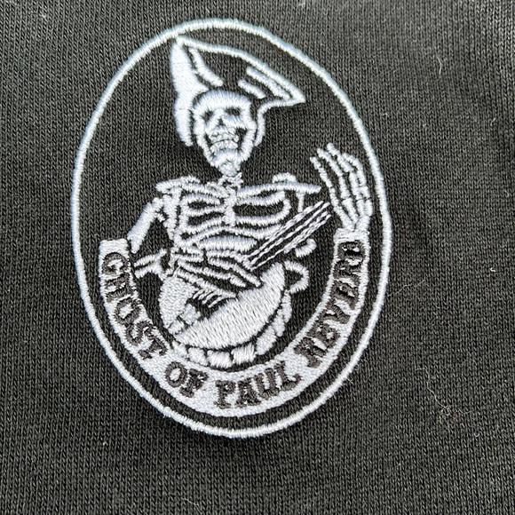 The “Ghost of Paul Revere” band sweatshirt. Never worn, inside fuzzy fleece. - Picture 2 of 4